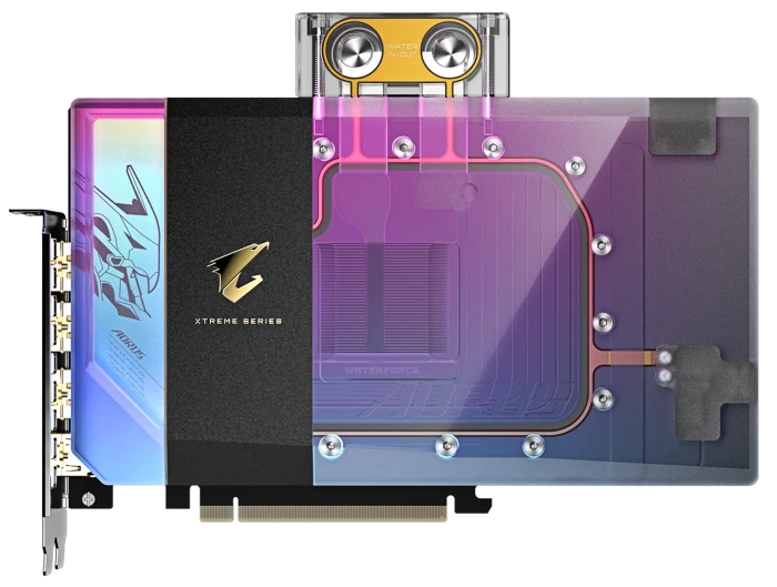 Видеокарта GIGABYTE GeForce RTX 5090 AORUSXTREME WATERFORCE WB 32Gb
