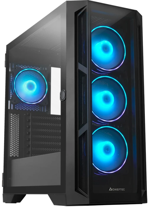Корпус Chieftec APEX черный, Mid-Tower