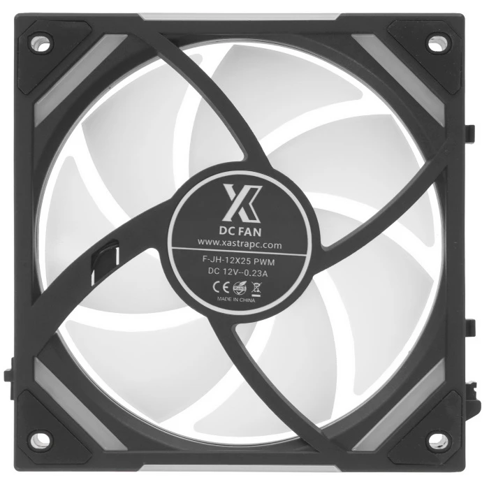 Комплект вентиляторов XASTRA FS120B ARGB черный, FS120-3BA-SRX-GL