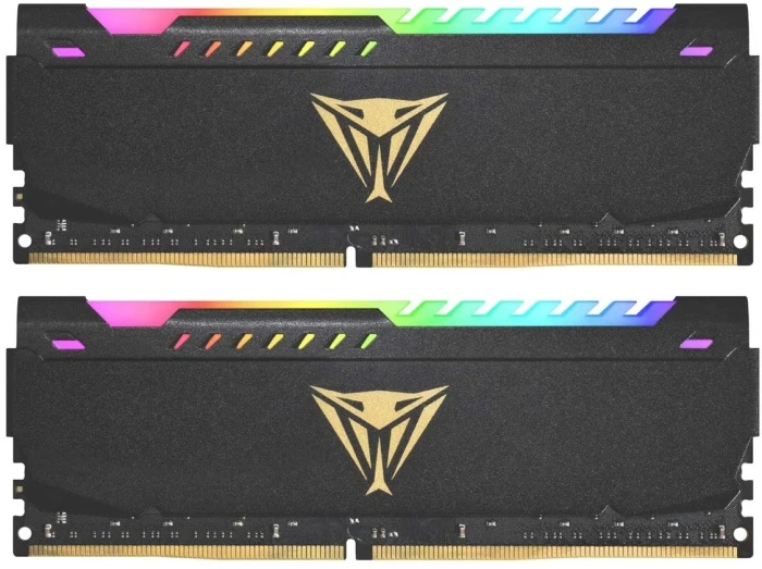 Оперативная память Patriot Viper Steel RGB 32Gb 3600Mhz, KIT 2*16Gb, PVSR432G360C0K