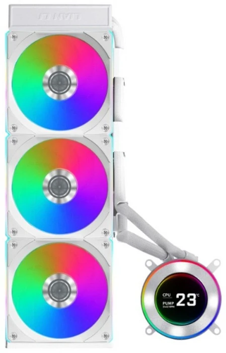 Система охлаждения LIAN LI HYDROSHIFT II LCD-C 360CL белая, G89.GHS2LCD36RW.R0
