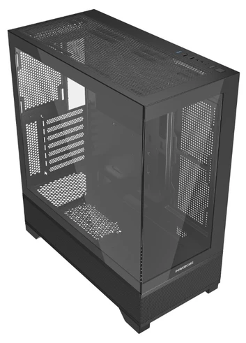Корпус PowerCase Luminous черный, Mid-Tower