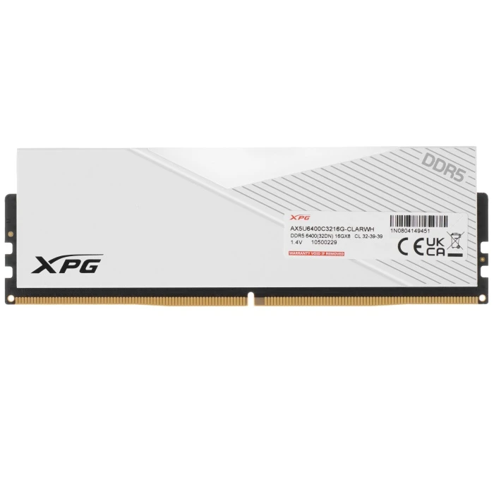 Оперативная память ADATA XPG Lancer RGB 16Gb 6400Mhz, AX5U6400C3216G-CLARWH