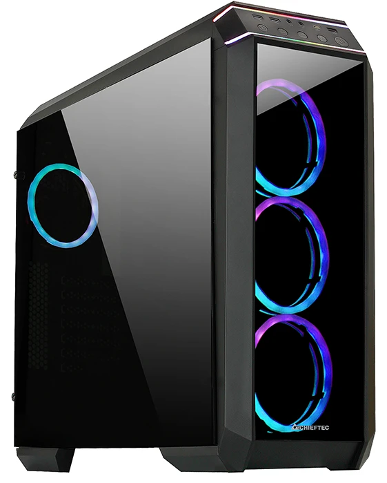 Корпус Chieftec STALLION II черный, Mid-Tower