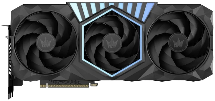Видеокарта KFA2 GeForce RTX 5070 Ti HOF OC Style Black 16Gb