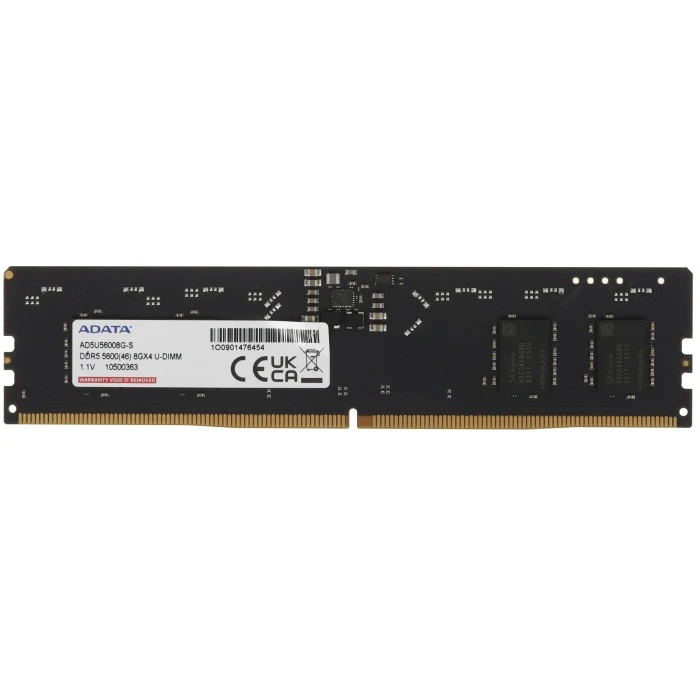 Оперативная память ADATA 8Gb 5600Mhz, AD5U56008G-S