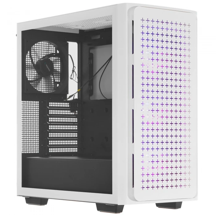 Корпус DEEPCOOL CK560 белый, Mid-Tower