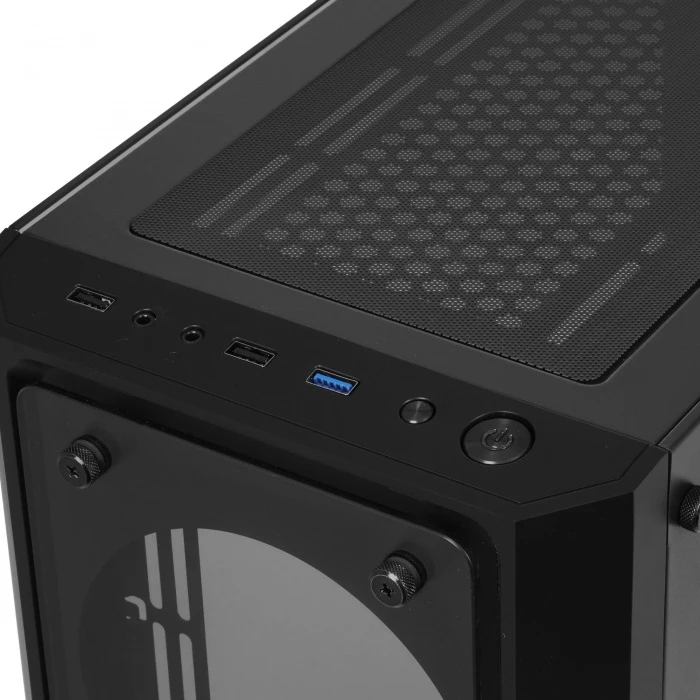 Корпус RAIJINTEK PONOS TG черный, Mid-Tower