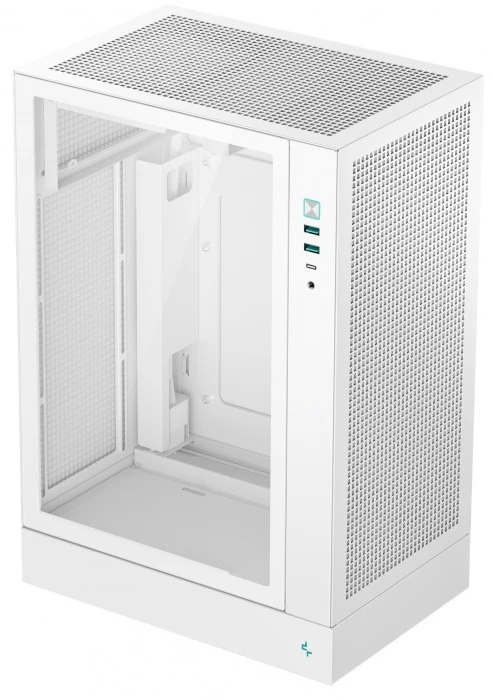 Корпус DEEPCOOL CH170 PLUS белый, Mini-Tower