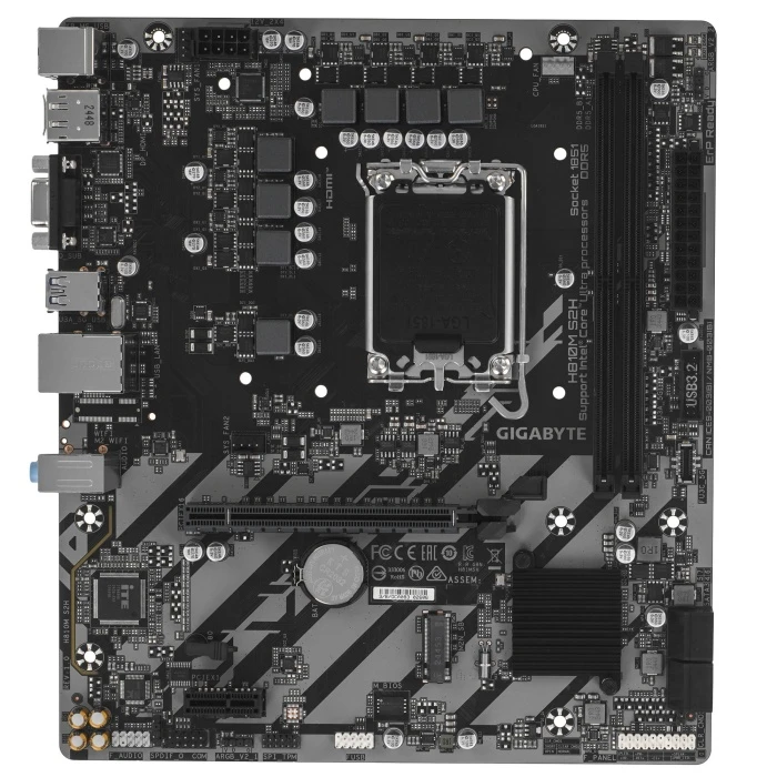 Мат. плата GIGABYTE H810M S2H, LGA 1851