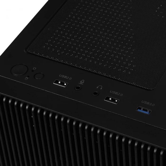 Корпус XASTRA A307M 3BK черный, Mini-Tower