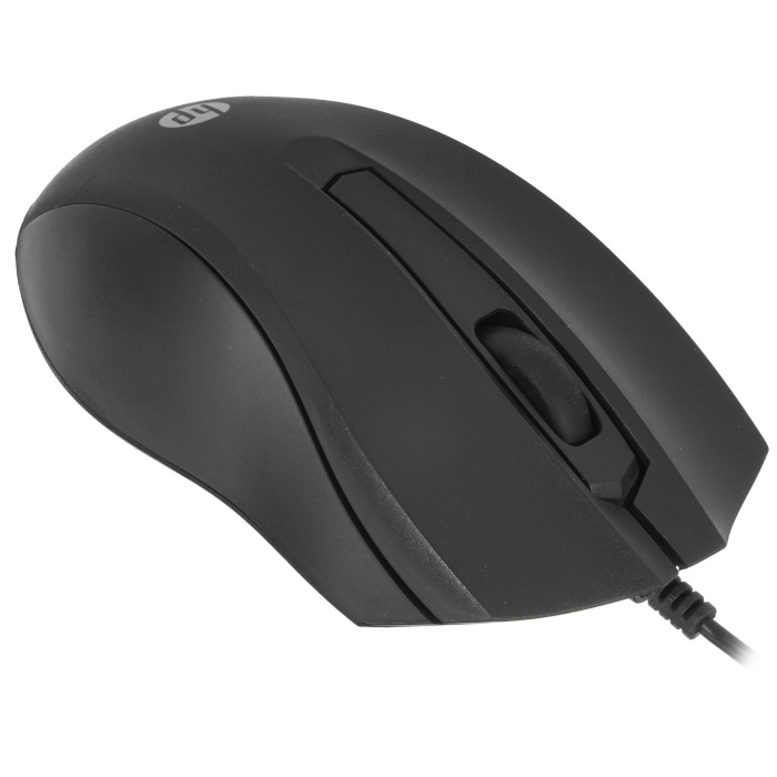 Мышь HP Wired Mouse 100, черный