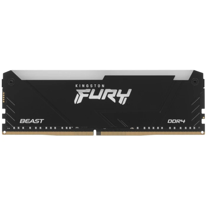Оперативная память Kingston FURY Beast Black RGB 8Gb 3200Mhz, KF432C16BB2A/8WP