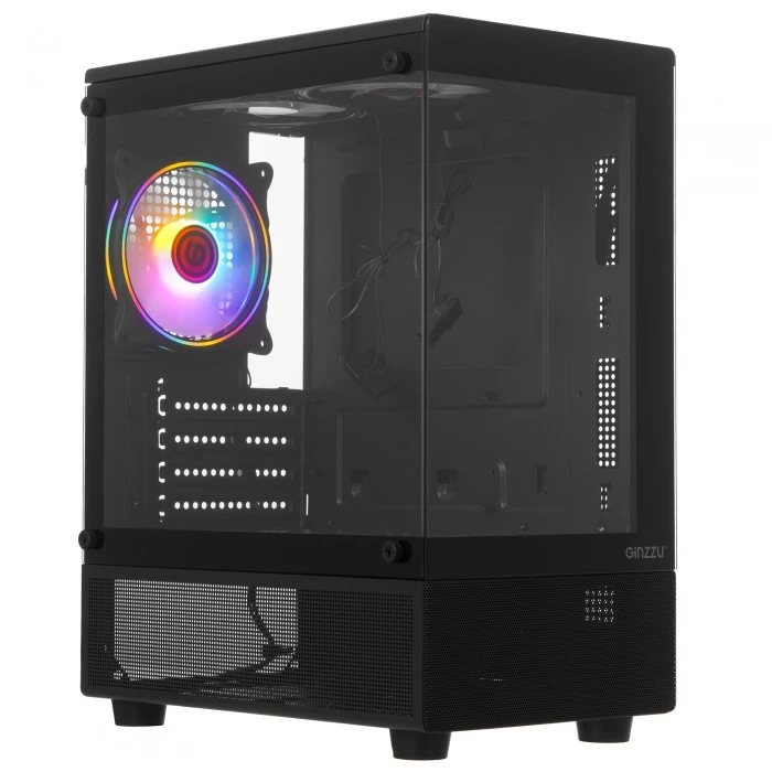 Корпус GiNZZU RX670 черный, Mini-Tower