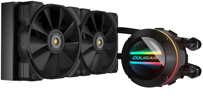 Система охлаждения Cougar POSEIDON GT240 черная, 3MAQS240.0001