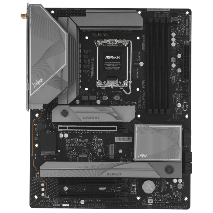 Мат. плата ASRock Z890 LiveMixer WiFi, LGA 1851