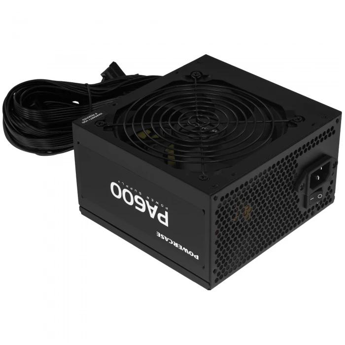 Блок питания PowerCase PA600 черный, PA-600SI