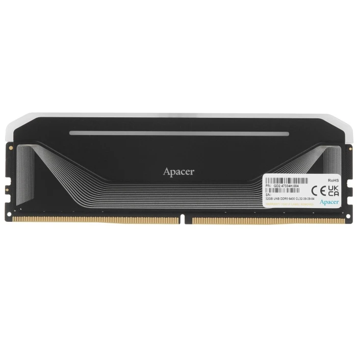 Оперативная память Apacer NOX RGB 32Gb 6400Mhz, AH5U32G64C552NBAA-1