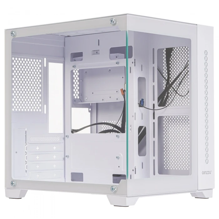Корпус GiNZZU V420 белый, Mini-Tower