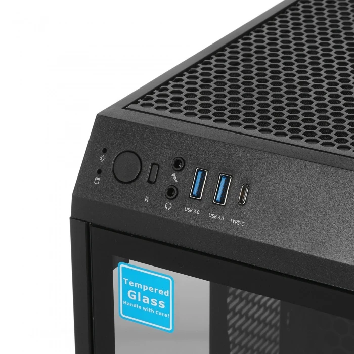 Корпус Thermaltake The Tower 100 черный, компактный (SFF)