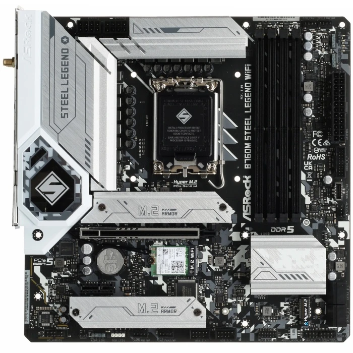 Мат. плата ASRock B760M Steel Legend WiFi, LGA 1700