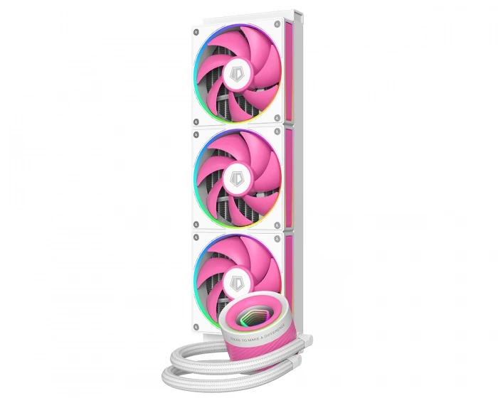 Система охлаждения ID-COOLING FX360 INF розовая