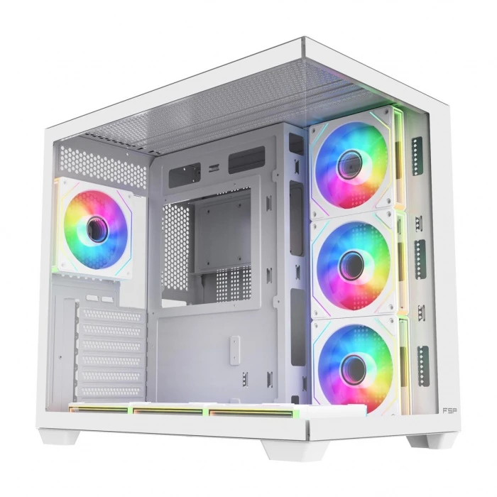 Корпус FSP M341-BA белый, Mid-Tower