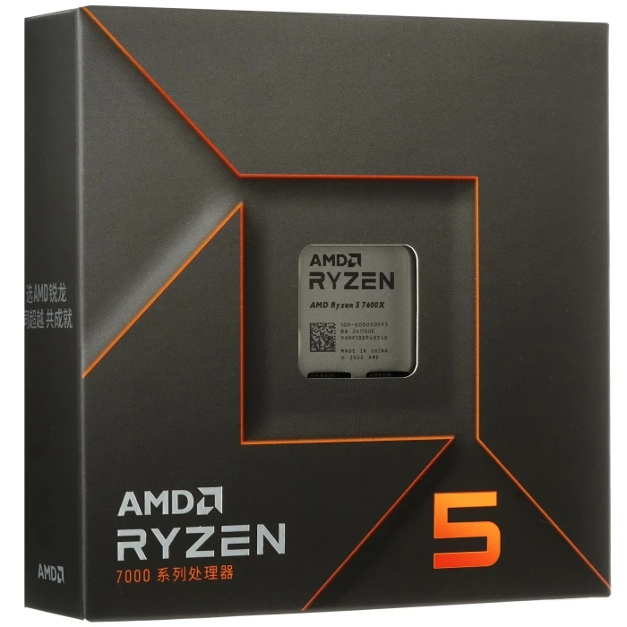 Процессор AMD Ryzen 5 7600X, BOX, AM5