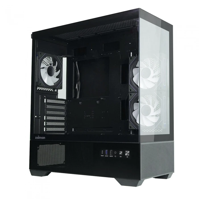 Корпус ZALMAN Chronix черный, Mid-Tower