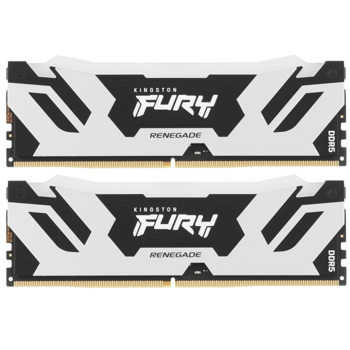 Оперативная память Kingston FURY Renegade Silver RGB 64Gb 6400Mhz, KIT 2*32Gb, KF564C32RSAK2-64