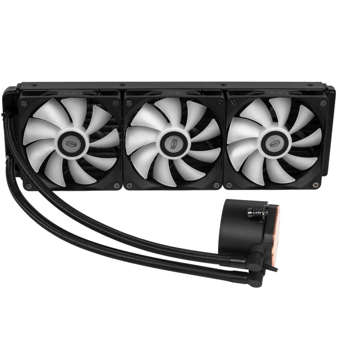 Система охлаждения PCCooler DA360 ARGB черная, DA360-BKAWXX-GL