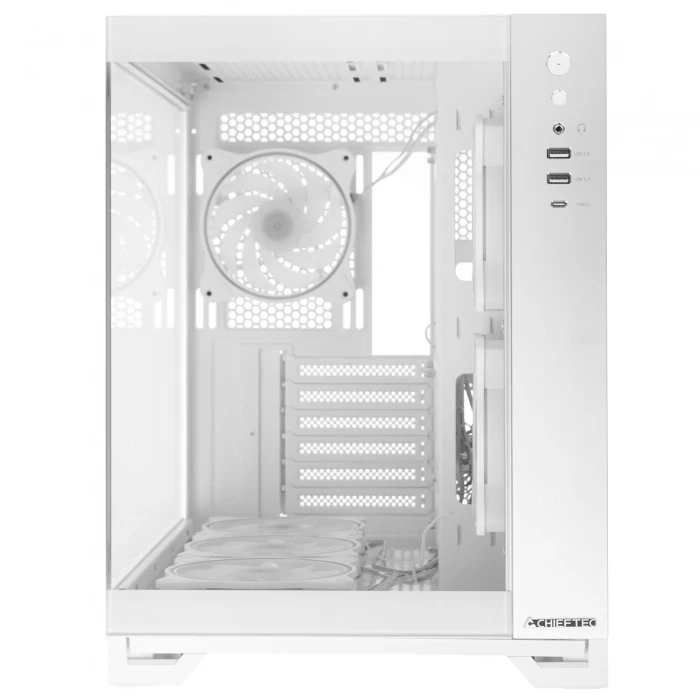 Корпус Chieftec VISIO белый, Mid-Tower