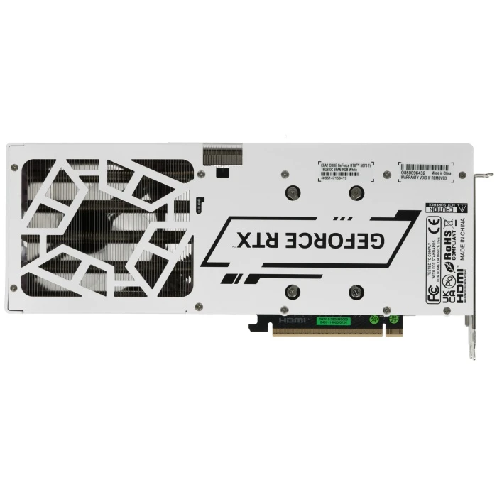 Видеокарта KFA2 GeForce RTX 5070 Ti CORE OC 3FAN RGB White 16Gb