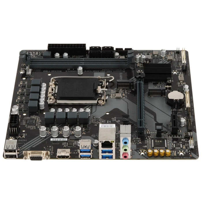 Мат. плата GIGABYTE B760M H DDR4, LGA 1700