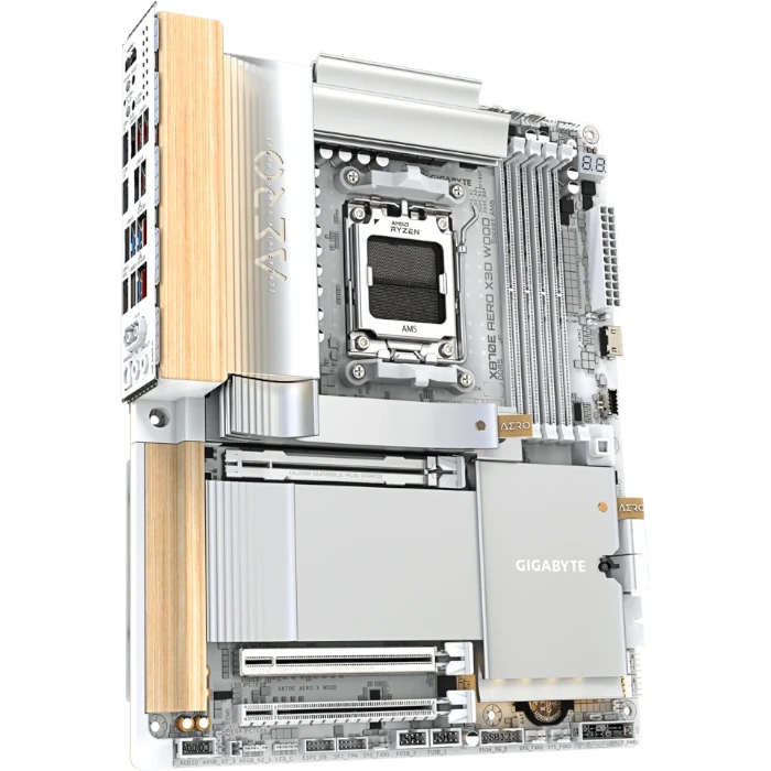 Мат. плата GIGABYTE X870E AERO X3D WOOD, AM5