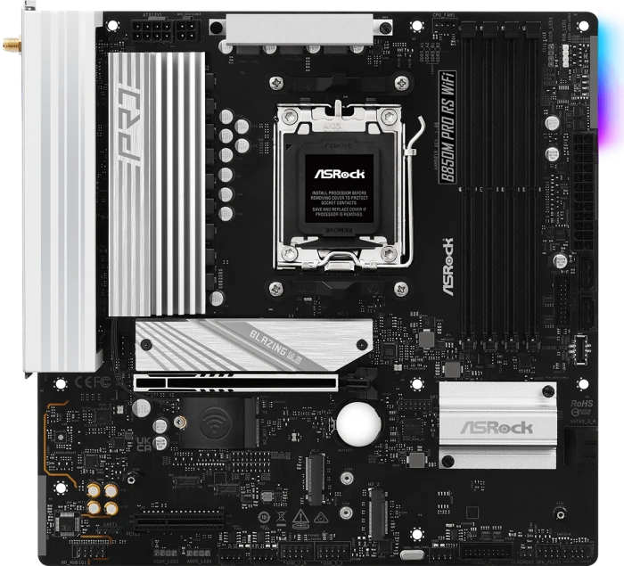 Мат. плата ASRock B850M Pro RS WiFi, AM5