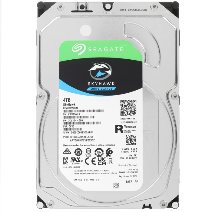 HDD диск Seagate SkyHawk 4Tb 3.5", ST4000VX016
