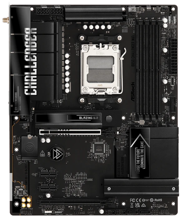 Мат. плата ASRock B850 Challenger WiFi, AM5