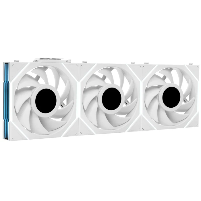Комплект вентиляторов LIAN LI UNI FAN TL LCD WIRELESS 120-3 белый, G99.12TLLCD1W3W.R0