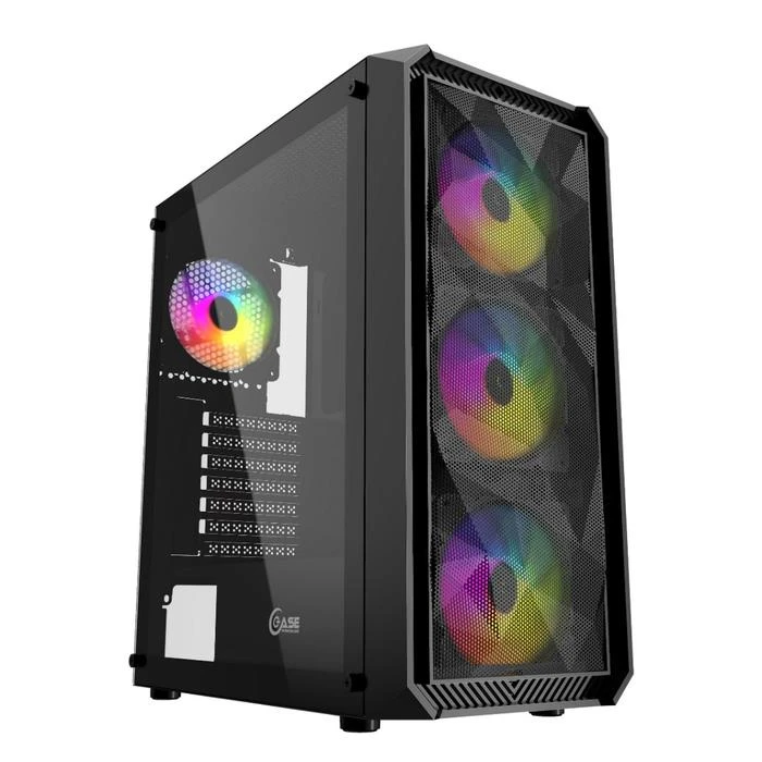 Корпус PowerCase Mistral Edge черный, Mid-Tower