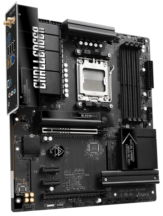 Мат. плата ASRock B850 Challenger WiFi, AM5