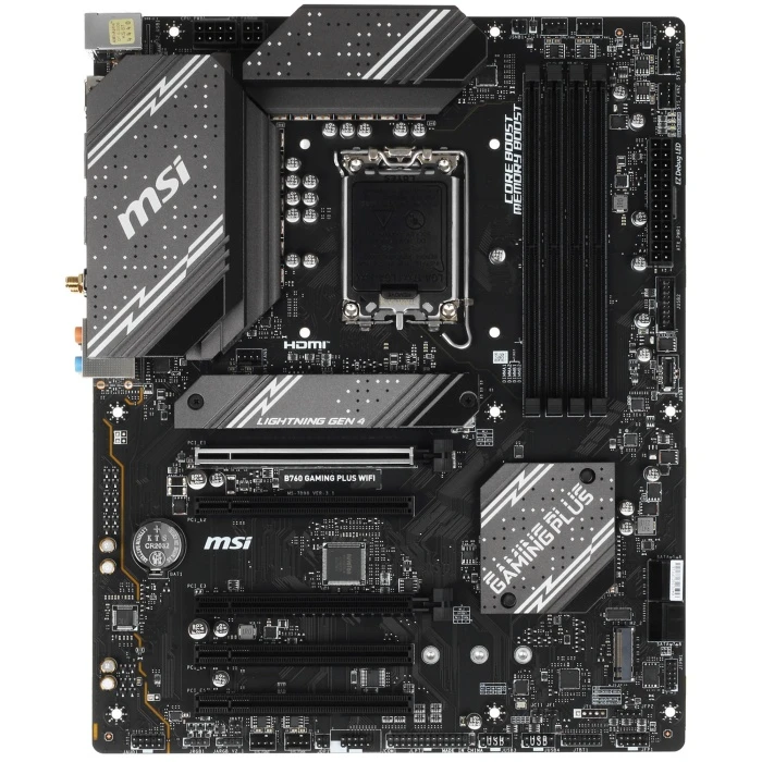 Мат. плата MSI B760 GAMING PLUS WIFI, LGA 1700