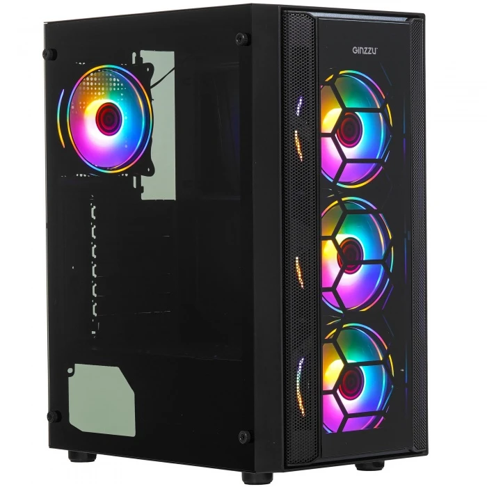 Корпус GiNZZU CL270 черный, Mid-Tower