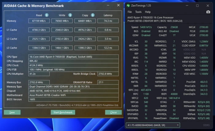 Оперативная память G.Skill Trident Z5 Neo RGB 48Gb 8000Mhz, KIT 2*24Gb, F5-8000J4048G24GX2-TZ5NR