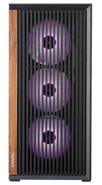 Корпус 1STPLAYER WD7 ARGB черный, Mid-Tower