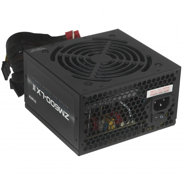 Блок питания ZALMAN ZM600-LXII черный, ZM600-LXII