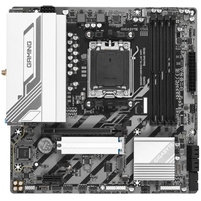 Мат. плата GIGABYTE B650M GAMING PLUS WIFI, AM5