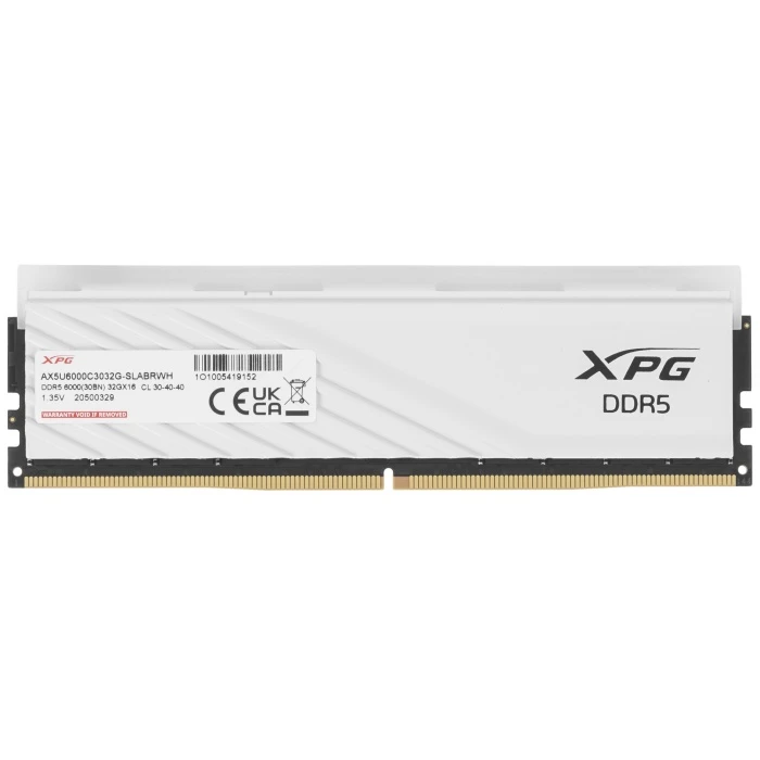 Оперативная память ADATA XPG Lancer Blade RGB 32Gb 6000Mhz, AX5U6000C3032G-SLABRWH