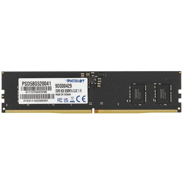 Оперативная память Patriot Signature 8Gb 5200Mhz, PSD58G520041