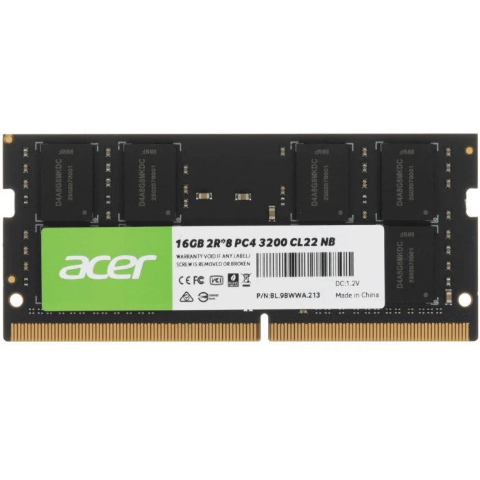 Оперативная память Acer SD100 16Gb 3200Mhz, BL.9BWWA.213